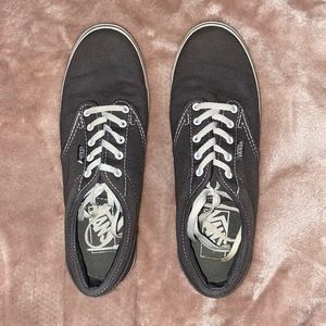 Gray Vans sneakers